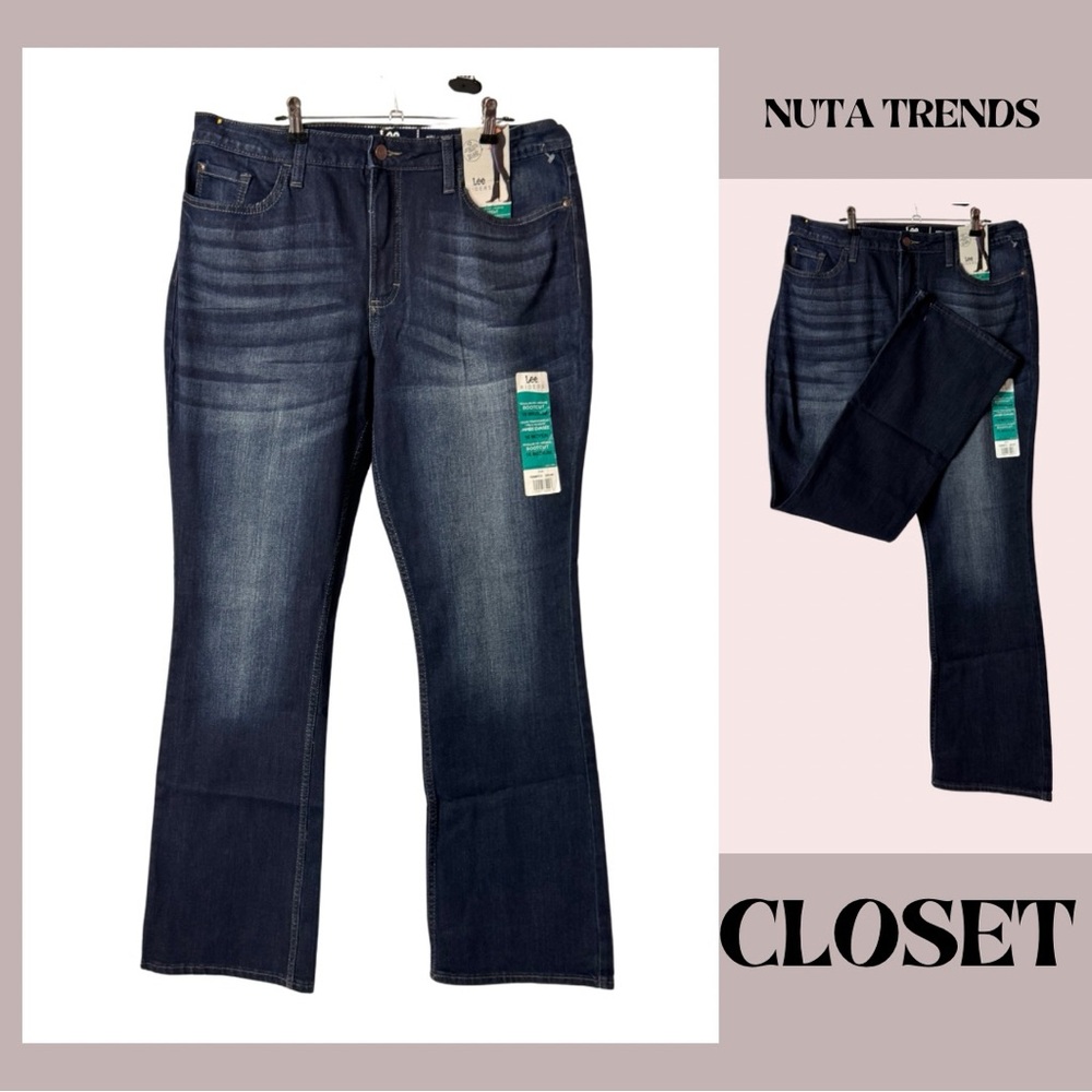 Lee Blue Boot Cut Denim with Comfortable Fit